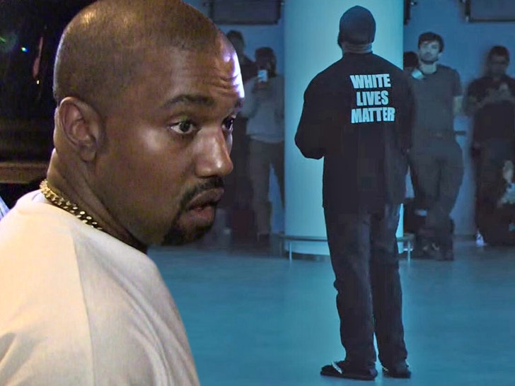 Kanye West Cant Sell White Lives Matter Merch Trademark Owned