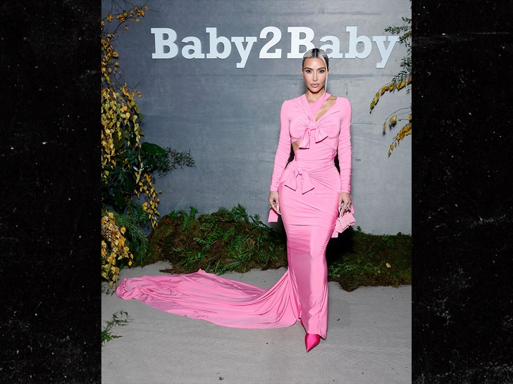Kim Kardashian Receives A List Tribute During Baby2Baby Award