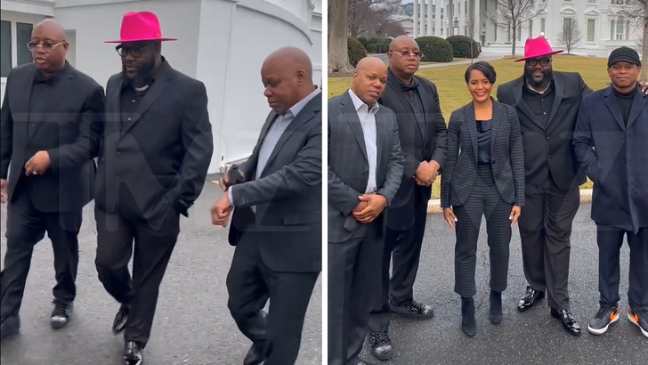 E 40 Too Short Sway Calloway Mistah FAB Visit White House