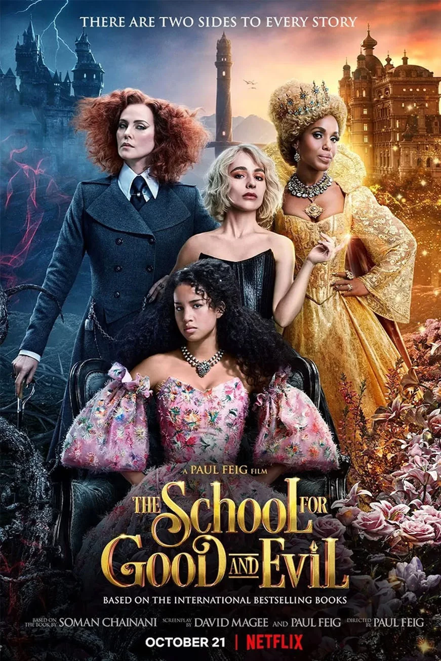 the school for good and evil netflix movie poster