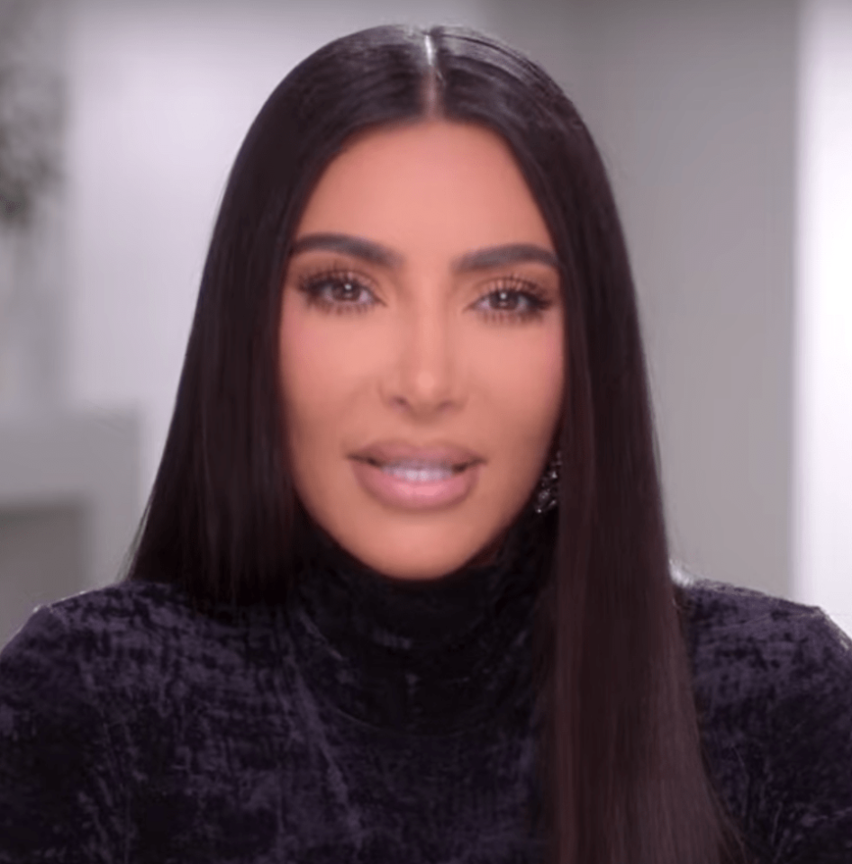 Kim Kardashian in a Confessional